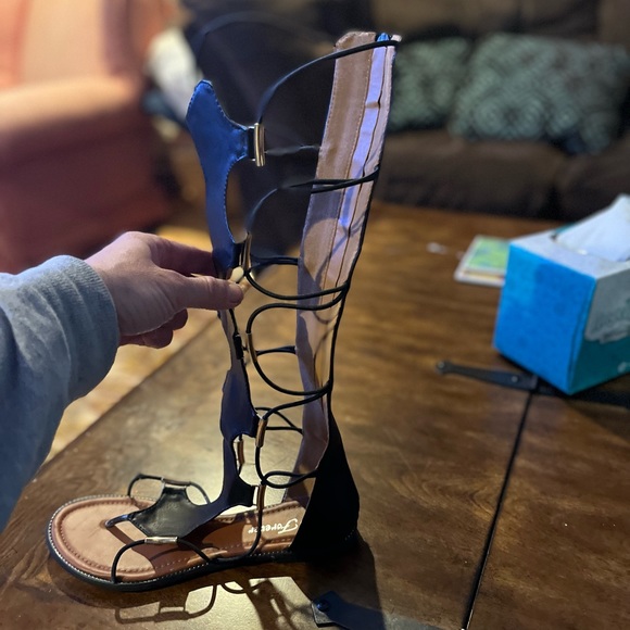 Today--sat Sale40 Michael Kors Denim Slip-On Espadrilles | Color: Blue - Picture 6 of 6